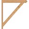Ekena Millwork Traditional Arts & Crafts Smooth Outlooker, Western Red Cedar, 5 1/2"W x 36"D x 40"H OUT06X36X40TRA03SWR - alternate 3